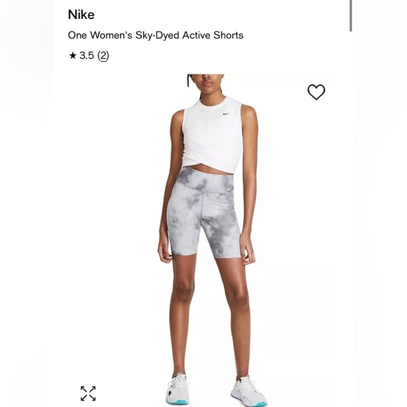 Nike One Women’s Sky-Dyed Active Shorts - Picture 1 of 5
